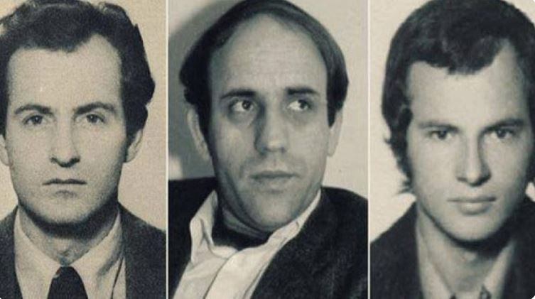 Vëllezërit Jusuf e Bardhosh Gërvalla dhe Kadri Zeka