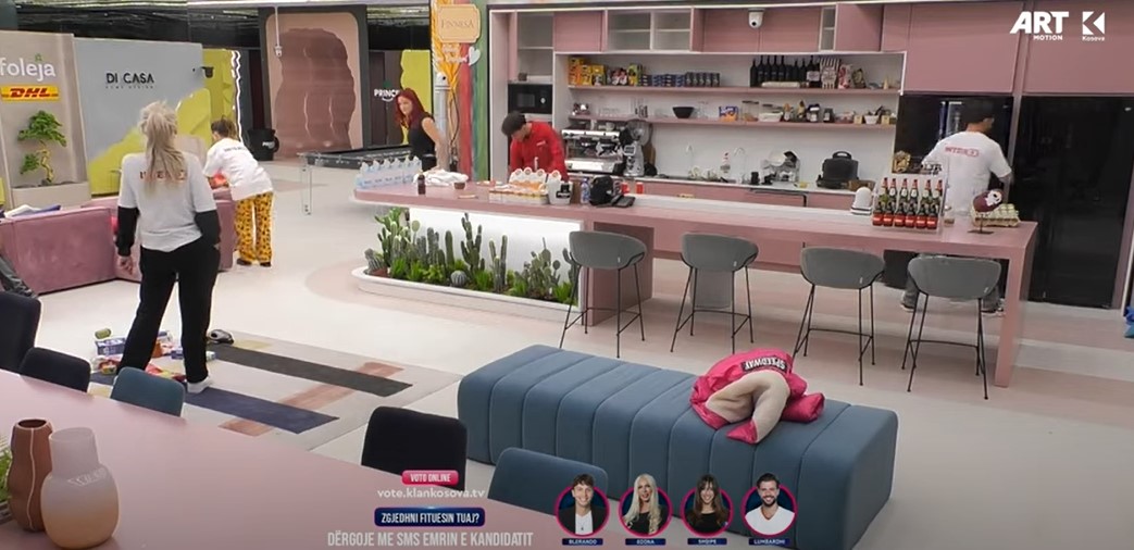Edona lexon para finalistëve sfidën e fundit të buxhetit nga Interex për BBVK2 (VIDEO)