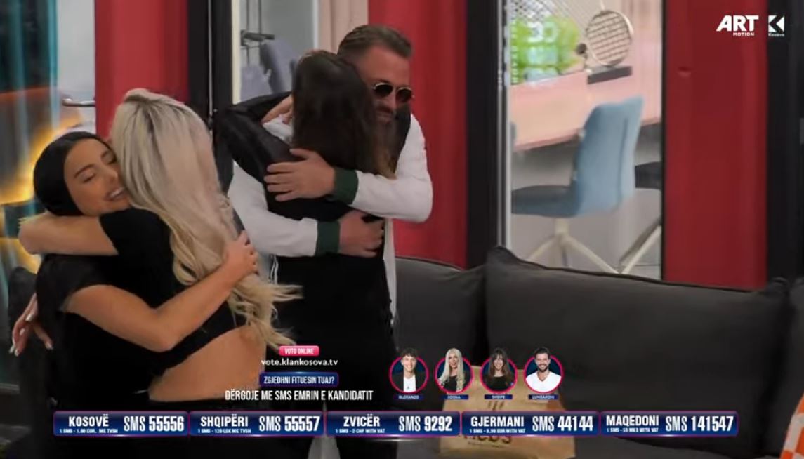 Blero dhe Alba u bashkohen 4 finalistëve, sjellin me vete edhe ushqimin nga HEB's (VIDEO)