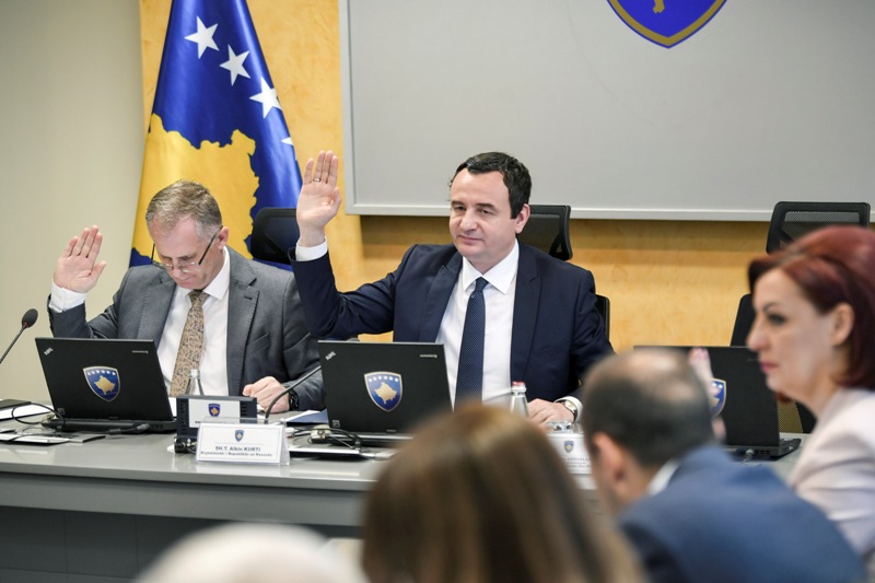 qeveria e kosoves mbledhja