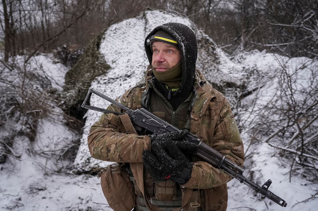 Trupat ukrainase në vijën e frontit në rajonin e Donetskut (FOTO)