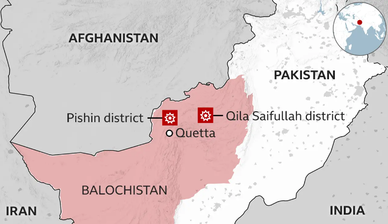 Zgjedhjet në Pakistan: 28 të vrarë nga dy shpërthime në Balochistan një ditë para votimit