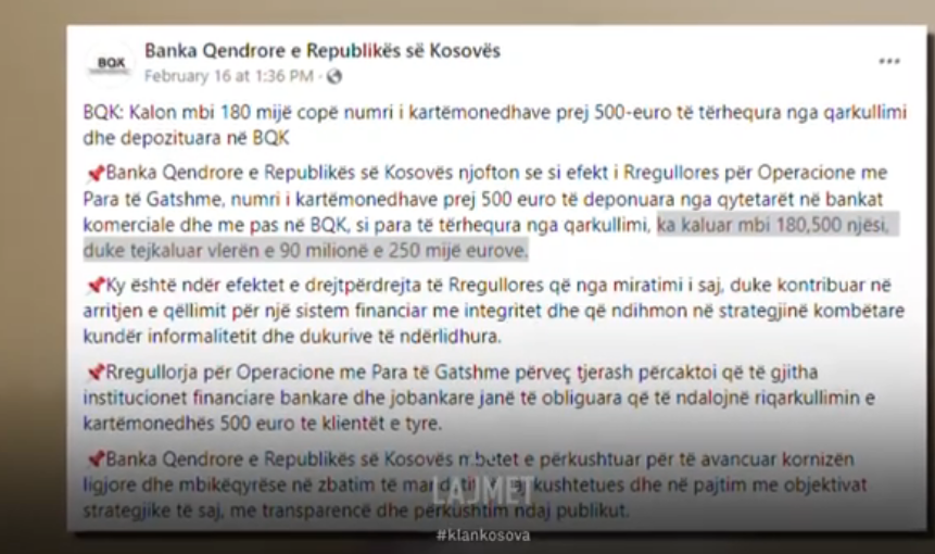 Kartmonedhat e mëdha: Mbi 180 mijë ''lejla'' u dorëzuan në BQK (VIDEO)