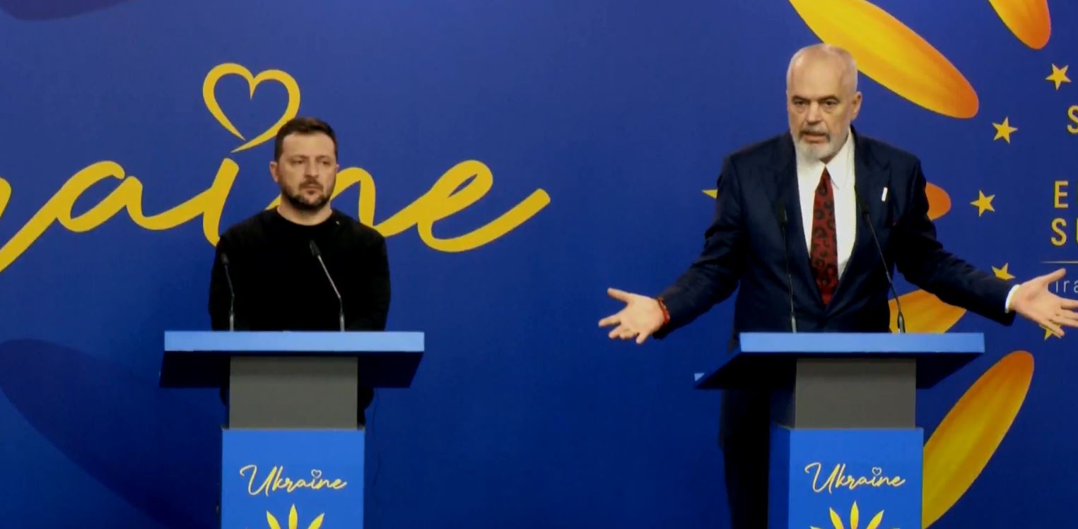 Vizita e Zelenskyt në Tiranë, Rama ia përmend ndikimin rus në rajon
