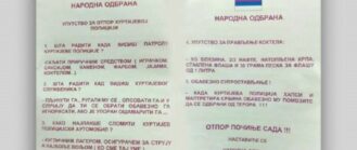Fletushka e shpërndarë në veri të Kosovës