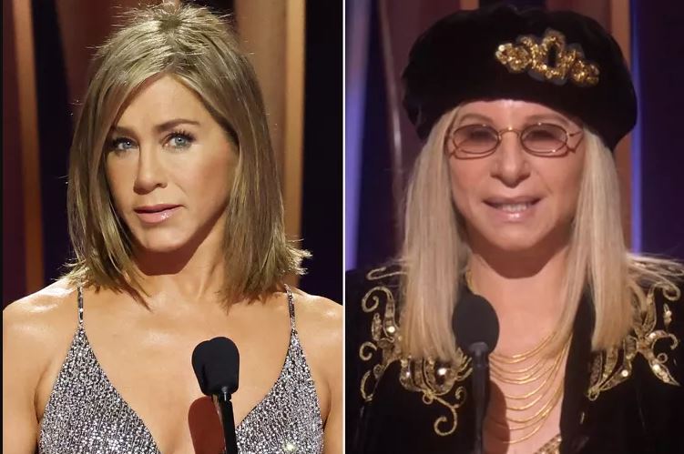 Jennifer Aniston tregon se njëri pati dëshirë ta puthë në buzë aktroren Barnra Streisand