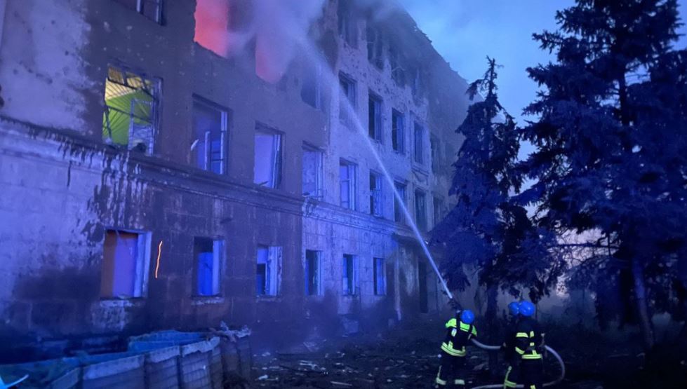 Shërbimi Shtetëror i Emergjencave të Ukrainës. Foto: The Moscow Times.