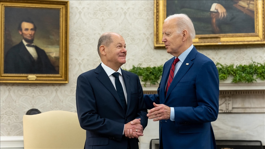 Olaf Scholz dhe Joe Biden