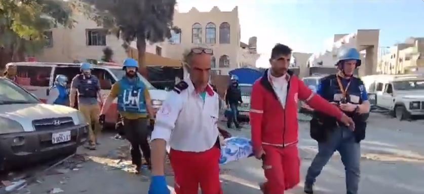 Gjysmëhëna e Kuqe e Palestinës thotë se ka evakuuar 24 persona nga spitali al-Amal