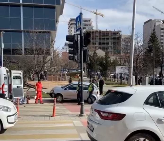 Aksidentohet një person në Prishtinë