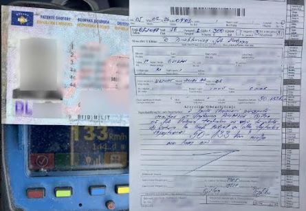 Gjilan: Dy shoferëve iu merret patenta për tre muaj