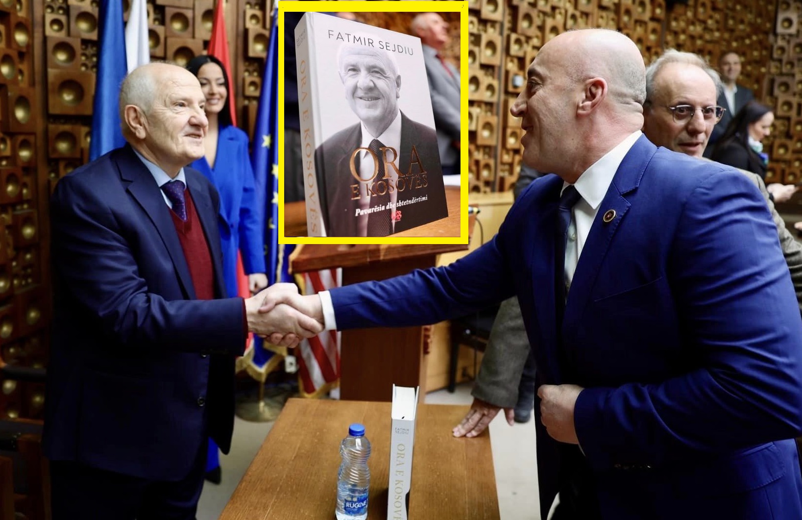 Haradinaj për librin e Sejdiut: Dokumentimi i këtyre ngjarjeve historike do t'u shërbejë brezave të ardhshëm