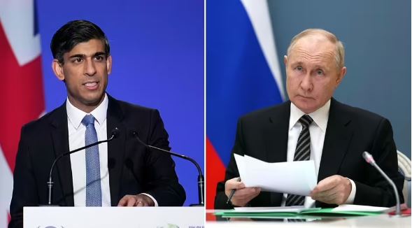 Sunak i quan “qesharake” pretendimet e Putinit se lufta e Rusisë në Ukrainë ishte si rezultat i zgjerimit të NATO-s