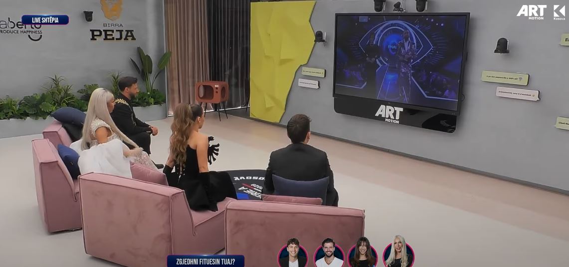 Atmosferë e zjarrtë në studio të Big Brother, bëhet komunikimi i parë me shtëpinë (VIDEO)