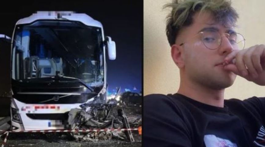 Humb jetën 22-vjeçari shqiptar në Itali, u përplas me një autobus