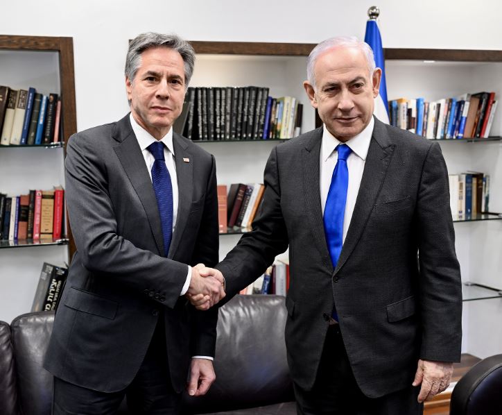 Blinken u takua me Netanyahun, dhe kabinetin e luftës izraelite