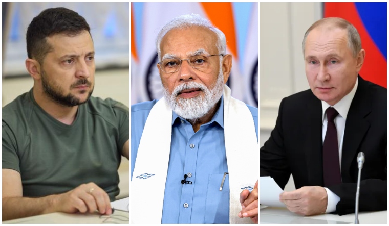 Kryeministri indian zhvillon biseda telefonike me Putinin dhe Zelenskyn
