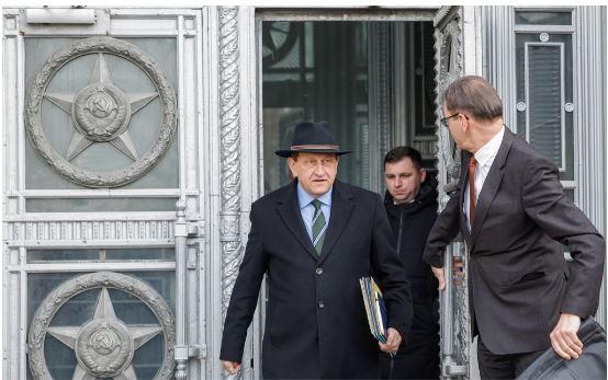 Ambasadori gjerman largohet nga Ministria e Jashtme e Rusisë