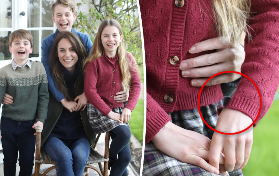 Pallati Kensington në kaos, Princesha Kate e pranon se e ndreqi me fotoshop portretin familjar