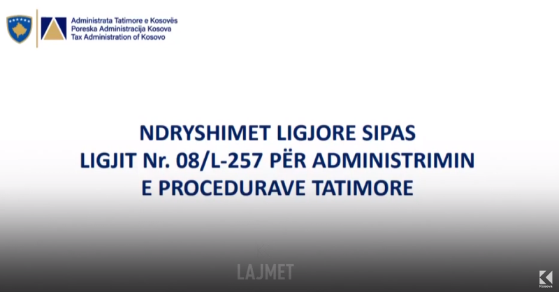 Legjislacioni tatimor, Ligji i ATK-së nuk lë dilema (VIDEO)