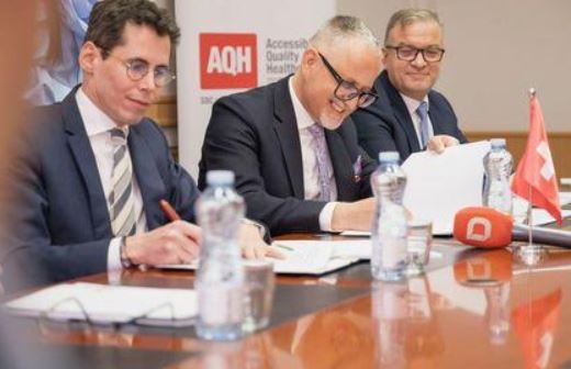 Vitia nënshkruan marrëveshje me ambasadorin e Zvicrës për avancimin e kujdesit shëndetësor 