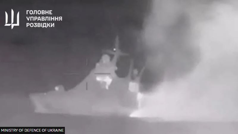 Lufta në Ukrainë, anija ruse e flotës së Detit të Zi u fundos nga sulmet me dronë