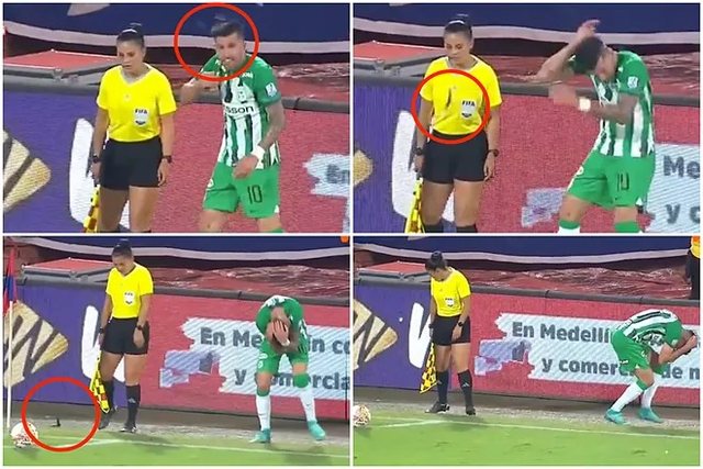 Futbollisti goditet me thikë në klasiken kolumbiane të Medellinit (VIDEO)