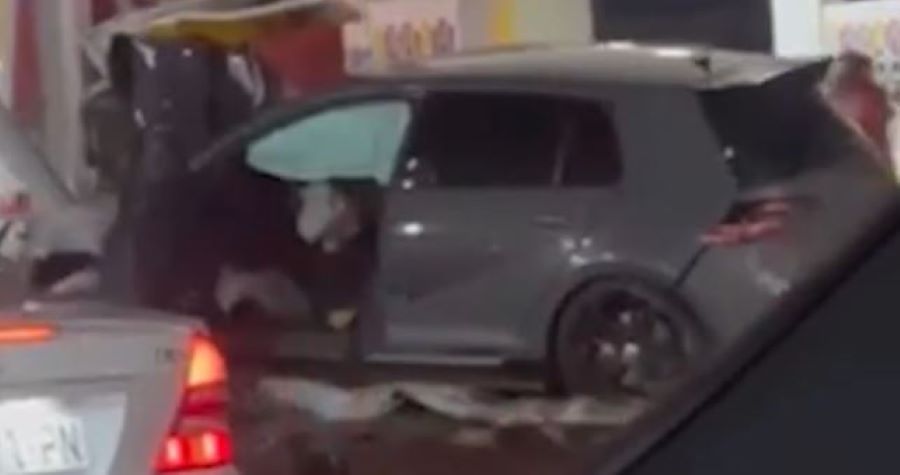 Aksident në Veternik të Prishtinës (VIDEO)