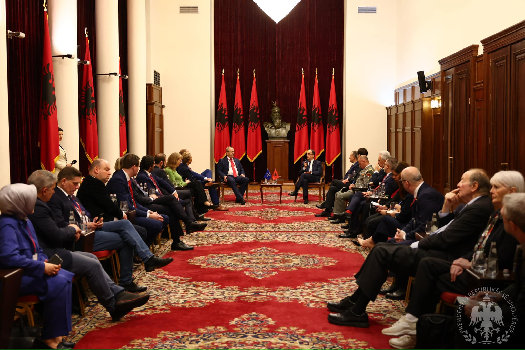 Begaj takim me delegacionin e Asamblesë Parlamentare të NATO-s