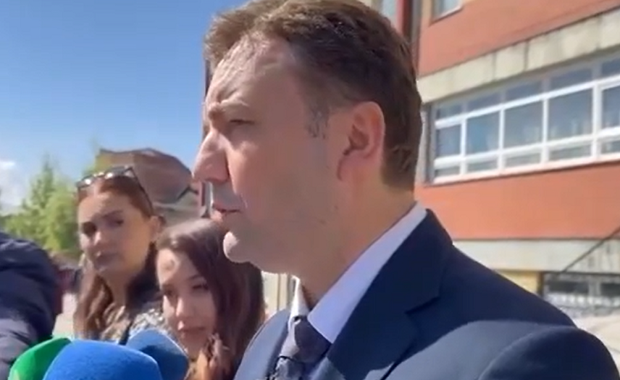 Zgjedhjet në Maqedoninë e Veriut, Osmani: Qytetarët kanë 2 opsione – integrim apo izolim (VIDEO)