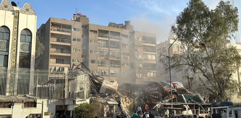 Shkatërrohet ndërtesa e konsullatës iraniane në Damask