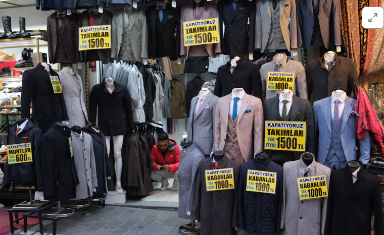 Inflacioni në Turqi shkon në 68.5 përqind