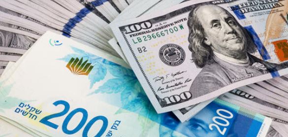 Shekli e Izraelit rritet kundrejt dollarit