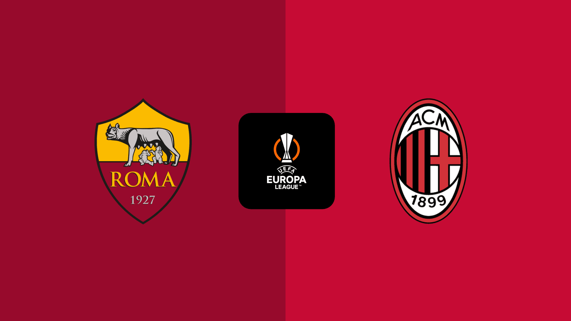 Roma-Milan, formacionet zyrtare