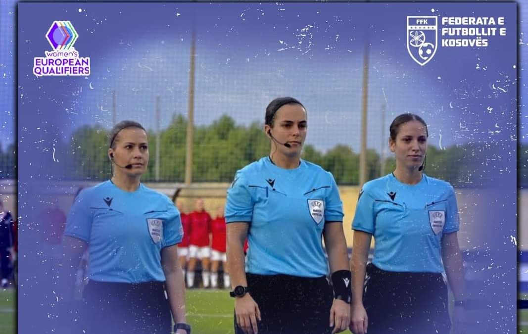 Gjyqtaret e Kosovës ndajnë drejtësinë në ndeshjen kualifikuese për Evropianin e vajzave 