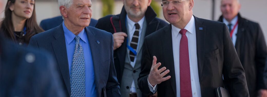 josep borrell miroslav lajcak - afp