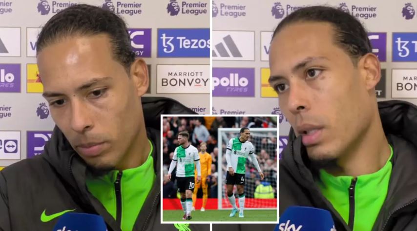 Virgil van Dijk kritikon shokët e skuadrës pas ndeshjes me Man Utd: Turp, barazimi si humbje