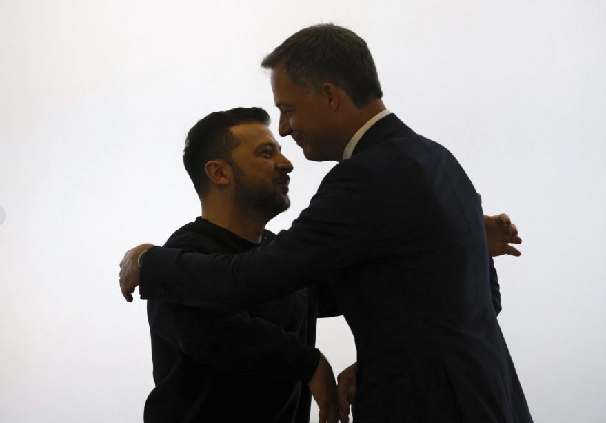Belgjika jep 1 miliard dollarë për Ukrainën ndërsa Zelensky vazhdon turneun evropian