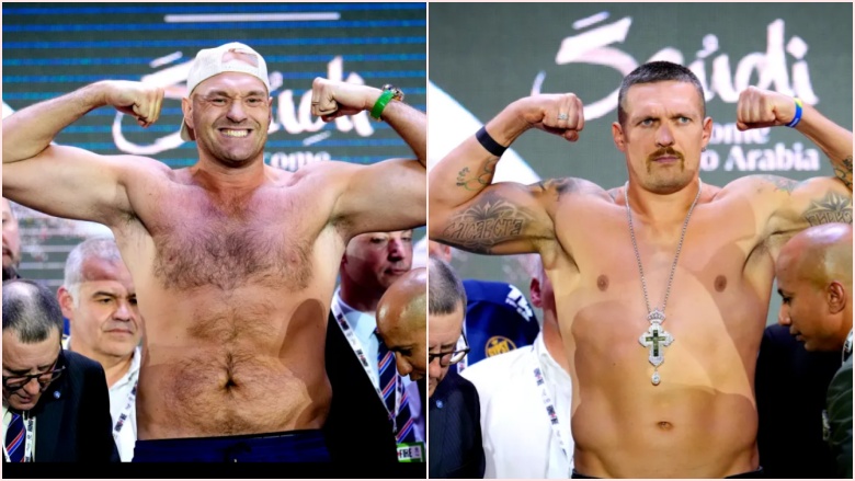 Sonte zhvillohet meçi i shumëpritur, Usyk - Fury