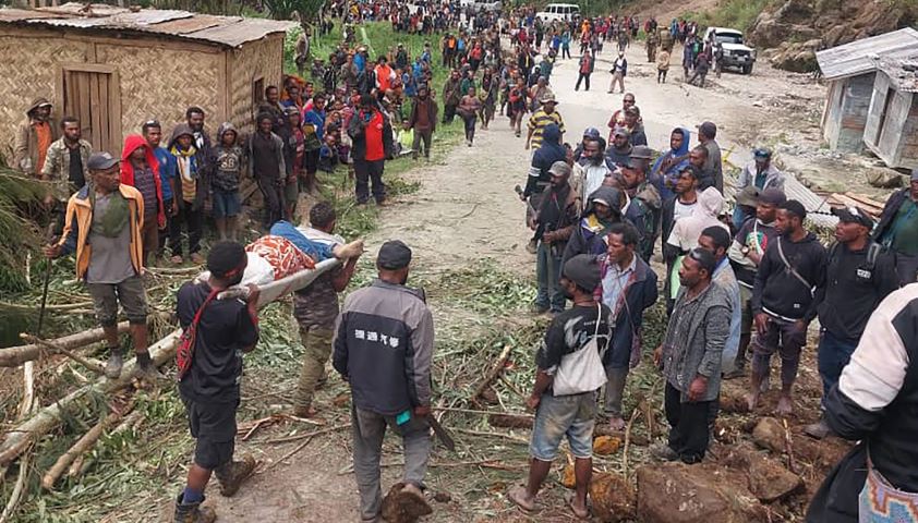 Rritet në 670 numri i të vdekurve nga rrëshqitja e dheut në Papua Guinenë e Re