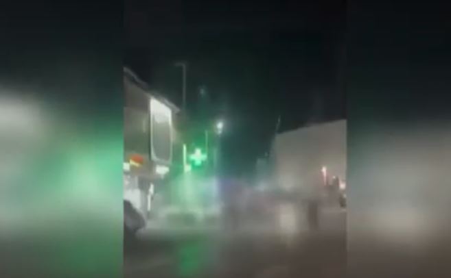 Pamje nga plagosja në Pejë (VIDEO)