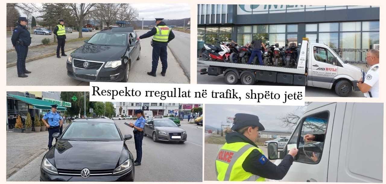 Policia Gjilan. Foto: Policia e Kosovës / Facebook