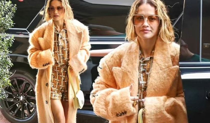 Rita Ora shkëlqen rrugëve të Nju Jorkut
