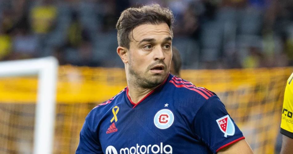 Xherdan Shaqiri me të hyra marramendëse nga futbolli amerikan