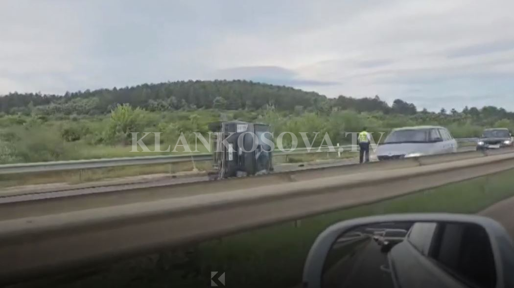 Katër të lënduar në aksidentin në rrugën Prishtinë-Pejë