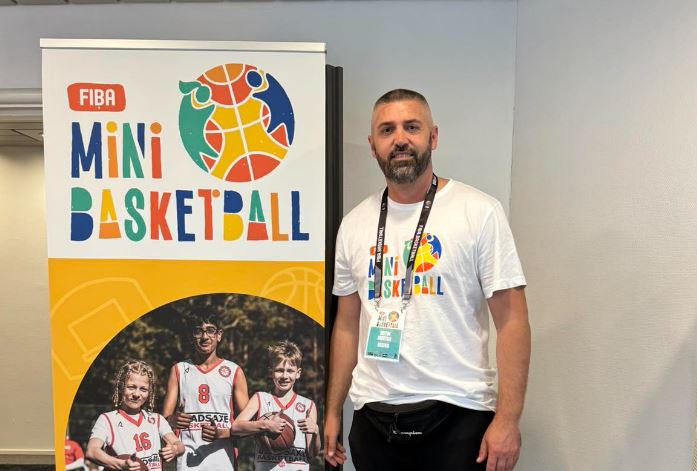 Obërtica, pjesëmarrës në Konventën e Mini Basketbollit në Danimarkë