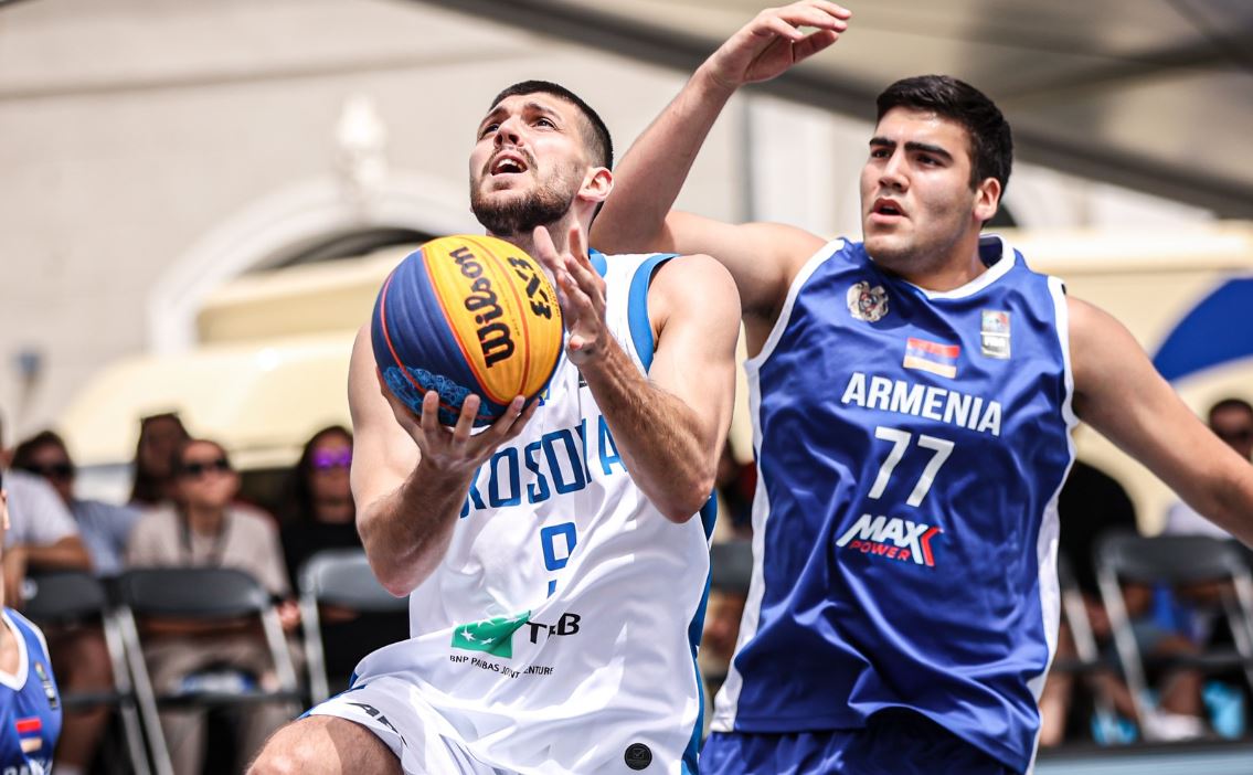 Kosova ia bën përhajr fitores së parë në FIBA 3x3 Europe Cup, mposht Armeninë