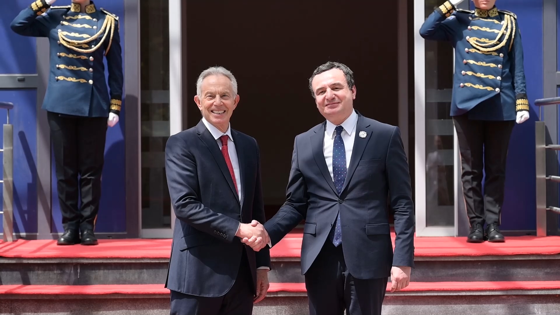 tony blair albin kurti