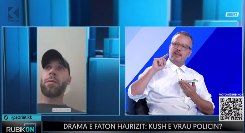 Artan Hajrizi, vëllai i Faton Hajrizit dhe opinionisti Vehbi Kajtazit
