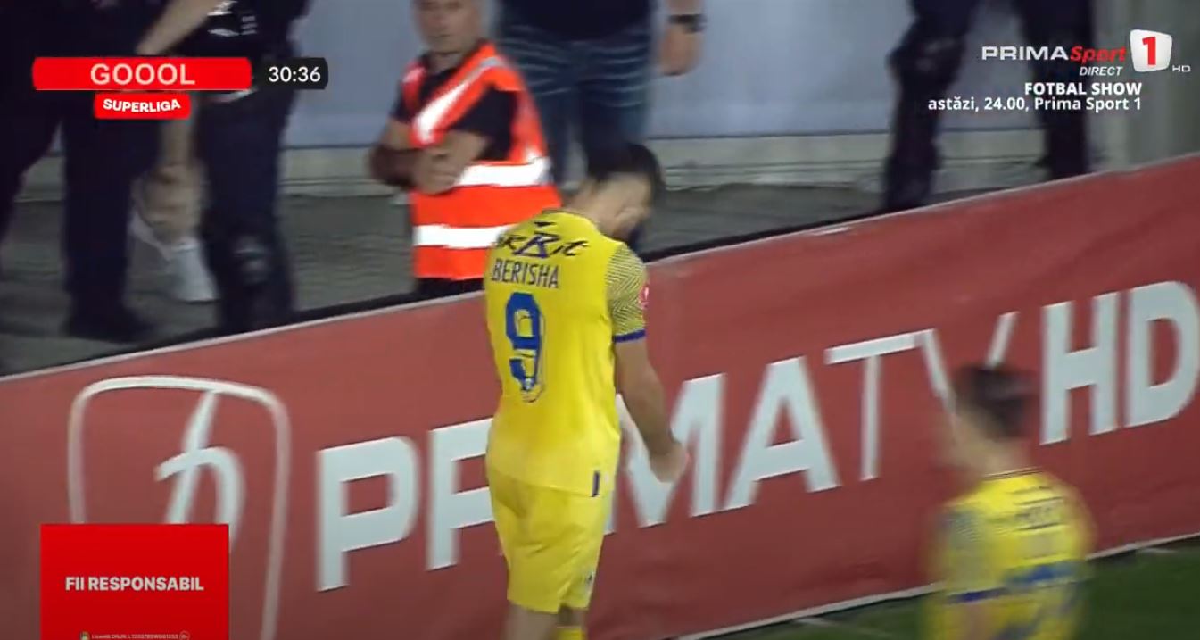 Albin Berisha shënon gol